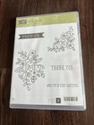 Stampin Up Lot Of 4 Stamps Flourishing Phrases Crazy About You So Very Grateful