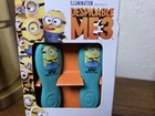 Despicable Me 3 Minions Childs Spoon   Fork Set Stainless Teal Handle New Zak