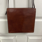 Vintage Italian Leather Giudi Shoulder Bag Purse Beautiful Brown Gorgeous