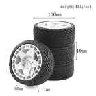 4pcs 1 8 1 7 Rc Off-road Buggy Wheels Tire 17mm Hex For Arrma Typhon Talion Hpi