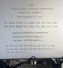 Very Nice 1929 Smith Corona 3 Folding Typewriter Very Good Condition 