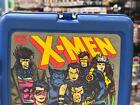 X-men Plastic Lunch Box With Thermos  vintage Marvel Super Heroes aladdin  