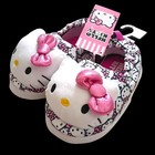 Sanrio Hello Kitty Plush Slippers Toddler Girls Size 7 8 Nwt