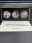 1994 P Us Veterans Proof Commemorative 90  Silver Dollars 3 Coin Ogp Set