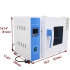 110v Electrothermal Incubator Lab Heated Constant Temperature Incubator 201 Ss