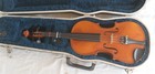 Vtg Strunal 1 2 Size Student Violin Czech Republic Made Skb Case W  Gotz Bow
