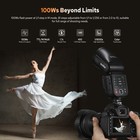 Us Godox V100c 70 Full Power Consecutive Camera Flash  softbox Tripod For Canon