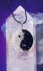 Orgone Shungite Pendant With Black Tourmaline selenite  Copper  Yin Yang Pendant