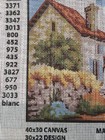 Printed Needlepoint Tapestry Gobelin Fall Canvas Only 12x16 Inch