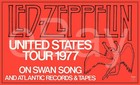 Led Zeppelin Swan Song 18 X 30 1977 United States Tour Custom Poster Clean Clear