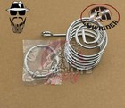 F r Lowrider Round Steel Chrome Baseball Bat Holder Mounts On Axle 