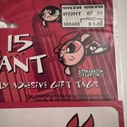 Powerpuff Girls Vintage 2000 15 Giant Adhesive Gift Cartoon Network New Sealed