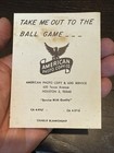 1962 Houston Colt 45s Pocket Edition Home Schedule-first Inaugural Season
