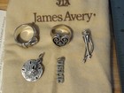 Mega James Avery Ring charm Lot Authentic Solid Sterling Rare retired