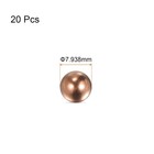 Harfington 20pcs 5 16  Precision Solid Copper Bearing Balls For Bearings    