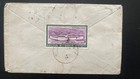 Bhutan 1969 Cover To Nepal     Tashichho Dzong 10ch Pair   Single On Reverse