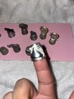 Vintage Thimbles Pewter And Tin Lot Of 15