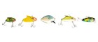Vintage Collectible Rare Heddon Bass Lures 5 Pieces