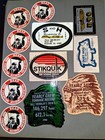 Vintage 1980s Coal Mining Sticker Decal Lot - Nacco  S h Mfg  Reap Safety Nos