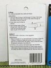 Grey Metallic D-rings  117-1-1 Lot Of 2 2 Packs Size 1  Dritz
