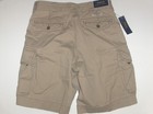 Polo Ralph Lauren Mens Cotton Classic 10 5  Gellar Cargo Cargos Shorts Khaki Tan
