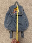 Vintage 90   s Disney Store Winnie The Pooh And Friends Denim Backpack