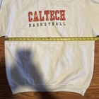 Caltech Basketball Sweatshirt Men   s Xl Ncaa White
