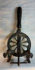 Antique Hearth    Stove Trivet Convertible Brass Iron Wood Victorian Era England