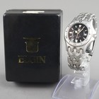 Elgin Diver 200m Fk-665-c Men s Watch 40mm Vintage New Battery