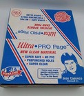 Baseball Cards Sheets Ultra Pro 9-pocket Card Album Pages Vtg  Open Box 69 Pages