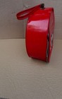 Vintage Early 1960 s Beatles Red Airline Luggage Vinyl Case - Nice   Clean