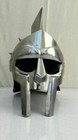Maximus Gladiator Helmet Medieval Knight Roman Greek Spartan Armor Movie Replica