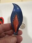 Antique vintage Art Deco Stick Hat Lapel Pin Brooch Bakelite
