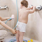 2 Pack 12 Inch Suction Shower Grab Bars Heavy Duty Removable Bath Safety Handles