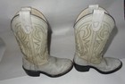 Vintage Kids Gray Cowboy Boots Bronco Made In Usa