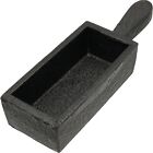 4 100 Oz Cast Iron Bar Ingot Molds W  Handle Melting Gold Silver Copper Scrap