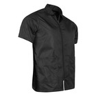Regale Barber Supply Old School Black Shot Sleeved Barber Jacket - Smock