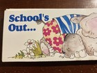 School s Out But Reading Is Always In Scholastic 1990 1990s Vintage Bookmark
