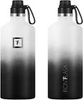 Iron   flask Sports Water Bottle 3 Lids  spout Lid   Leak Proof  Vacuum Insulated