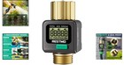 Precision Water Flow Meter With Lcd Display   Brass Inlets For Accurate Tracking