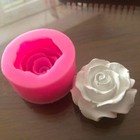 Beespring Flower Bloom Rose Shape Silicone Fondant Soap 3d Cake Molds Cupcake   