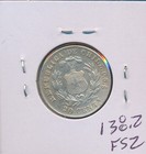 Chile - 20 Centavos  - 1880 Silver - Scarce -  3374