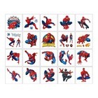 40pcs Spider-man Temporary Tattoos For Kids spider Birthday Party 