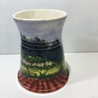 Vietri Italy Ceramic Chicken Garden Farm Pasture Country Utensil Holder vase