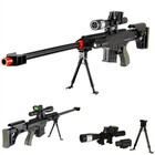 315fps 6mm Airsoft Sniper Rifle Gun Tactical Setup 38  W  Red Dot Site
