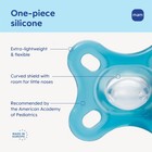 Comfort Baby Pacifier 0-3 Months  Lightweight Silicone  2-pack Set