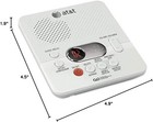 At t  1740wh  Digital Answesystem With Time And Day Stamp  White