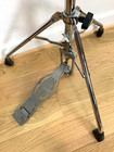 Ludwig Hercules Hi-hat Stand Blue   Olive Tube Leg 70s Vtg W cymbal Clutch Usa