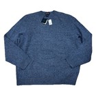 New Brooks Brothers 100  Scottish Lambswool V Neck Sweater Navy Men s Size Xxl 