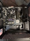 Asrock Atx Motherboard   Amd Ryzen Cpu Combo Installed In Computer Case